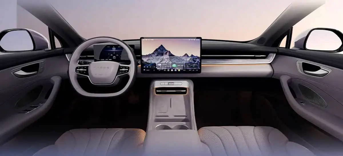 插混動(dòng)力/純電續(xù)航160km 榮威M7 DMH內(nèi)飾官圖發(fā)布